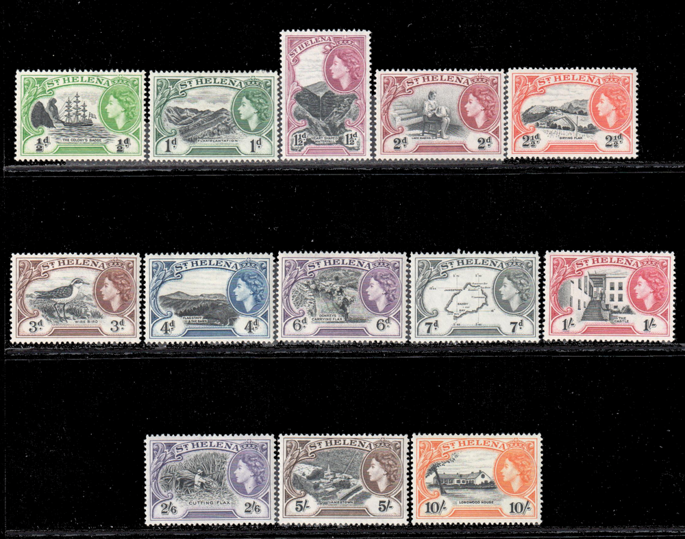St Helena Scott 140-52 Mint Lightly Hinged SCV $92.55