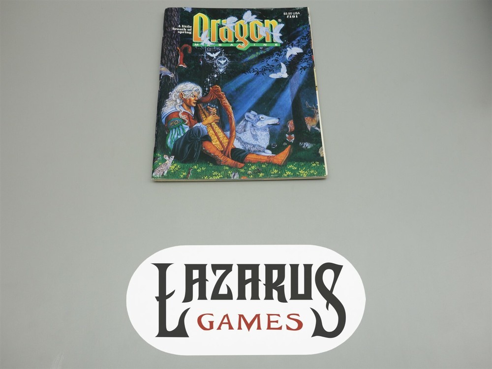 Dragon Magazine: Issue #191 (TSR)