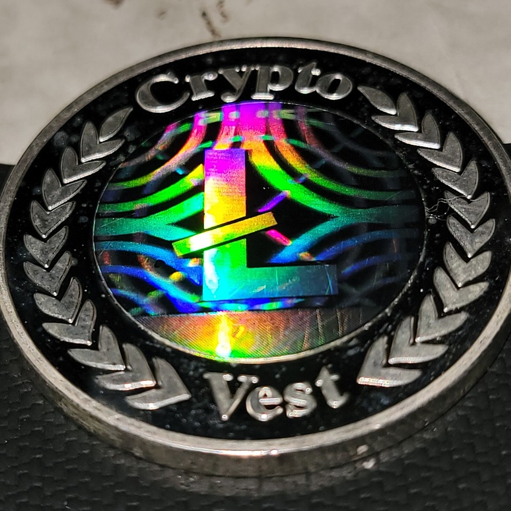 Crypto Vest LTC Litcoin Cold Storage Wallet