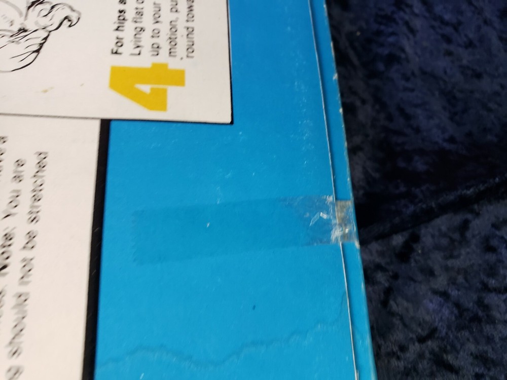 NOS Retro 1970s Exercise Justen Pull-Up Exerciser Spring Advertising Box free sh