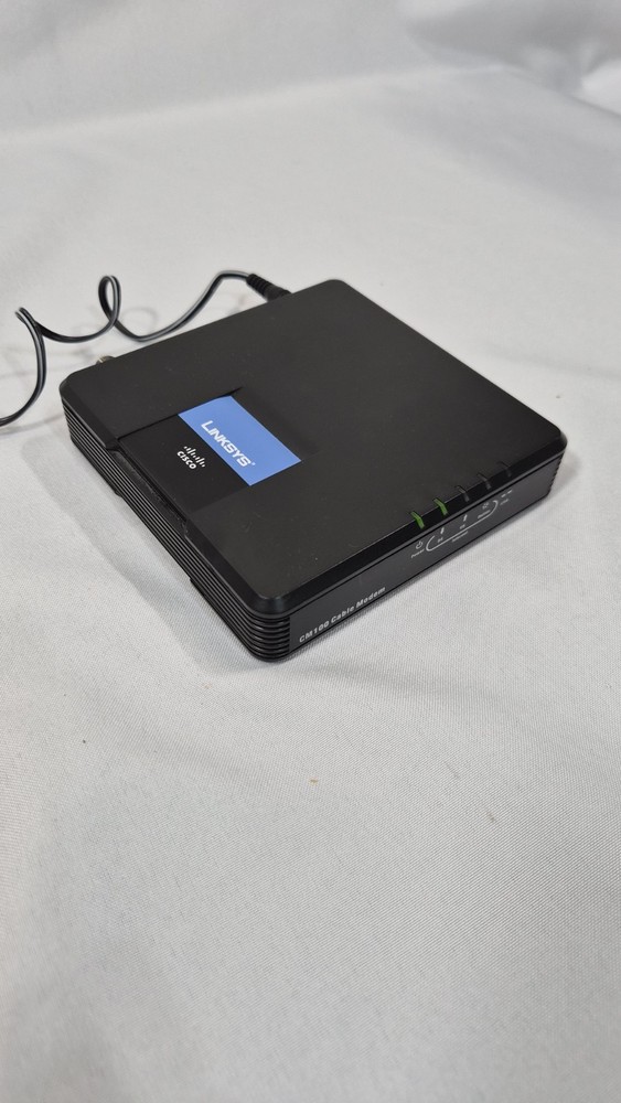 Linksys Cisco - CM100 Internet Cable Modem USB Ethernet 100 Mbps - Tested