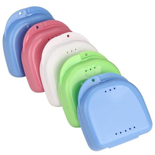 Assorted color retainer boxes, package of 100