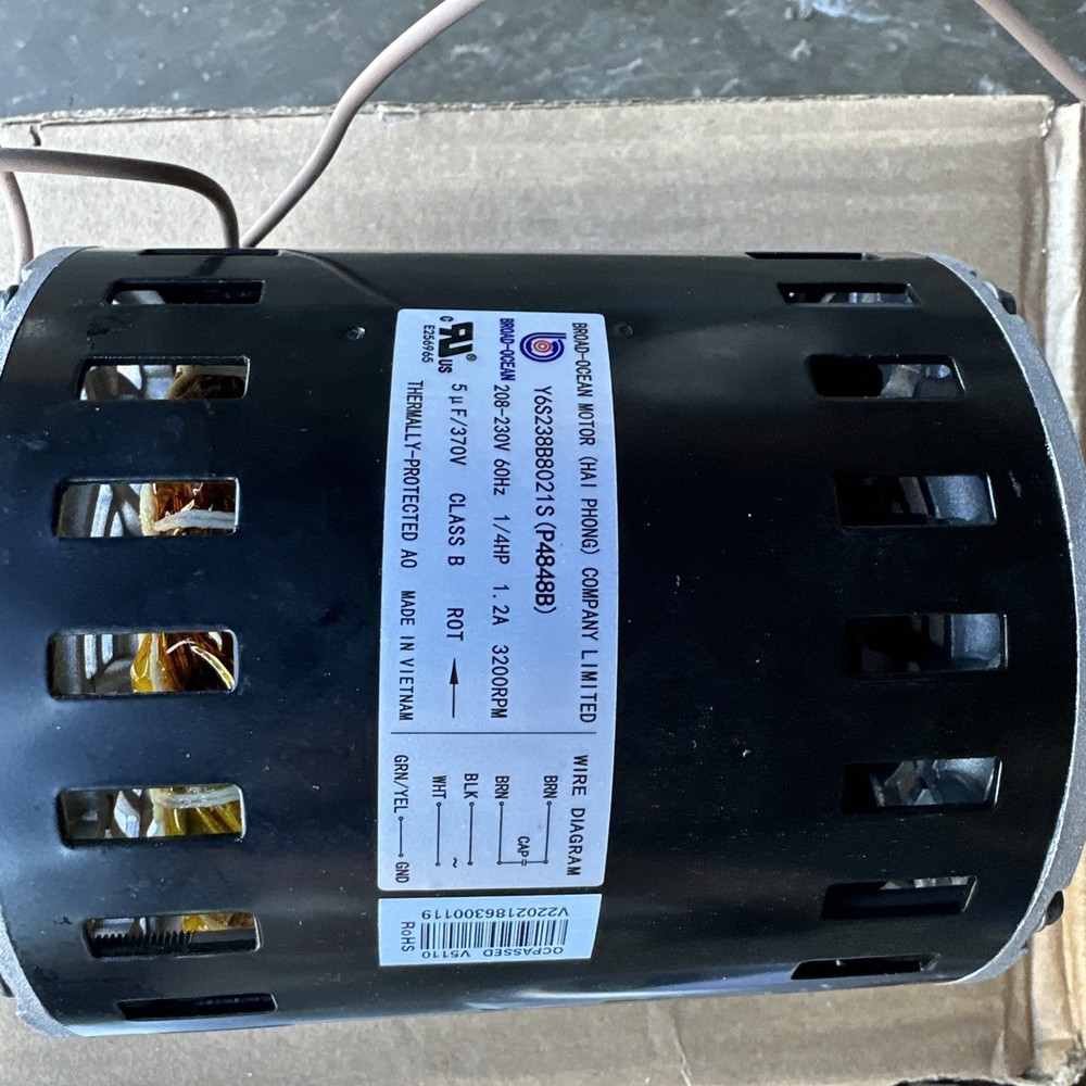 Aaon S32421 Inducer Assembly NEW