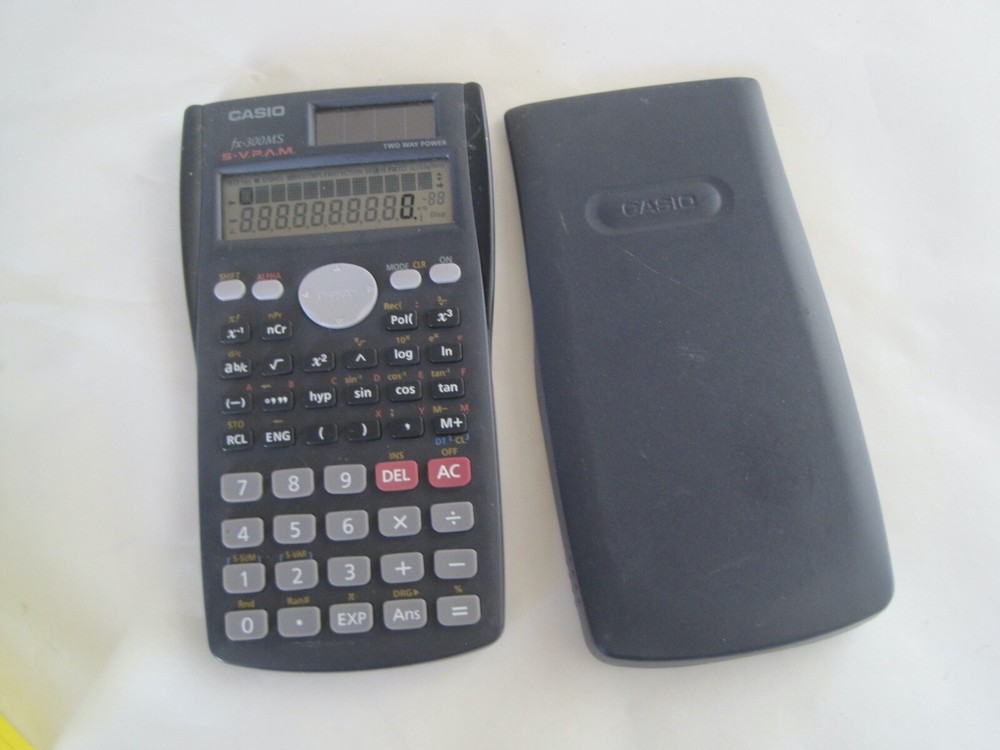 CASIO Calculator Solar FX - 300MS GUC Works