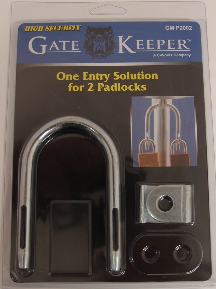 GM P2002, Multiple Padlock Locking Device - Shared Access - Dual Hasp A1