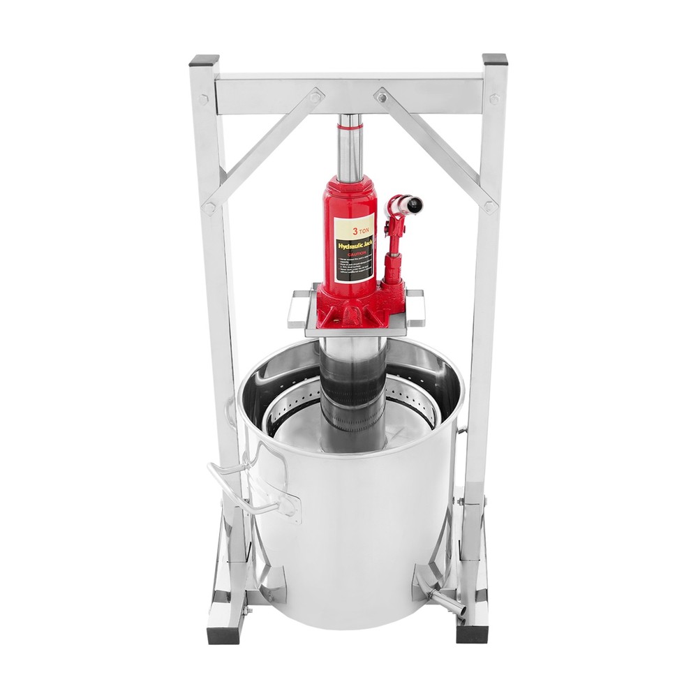 12L Manual Hydraulic Fruit Wine Press Jack Press Extractor Wine Press Machine