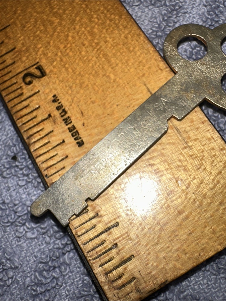 Antique Corbin Flat Key #1 Clover Leaf Design ￼