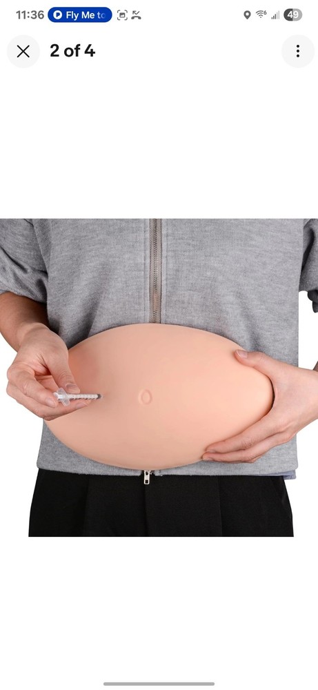 Belly Injection Simulator, Subcutaneous Injection Training Pad, Injection