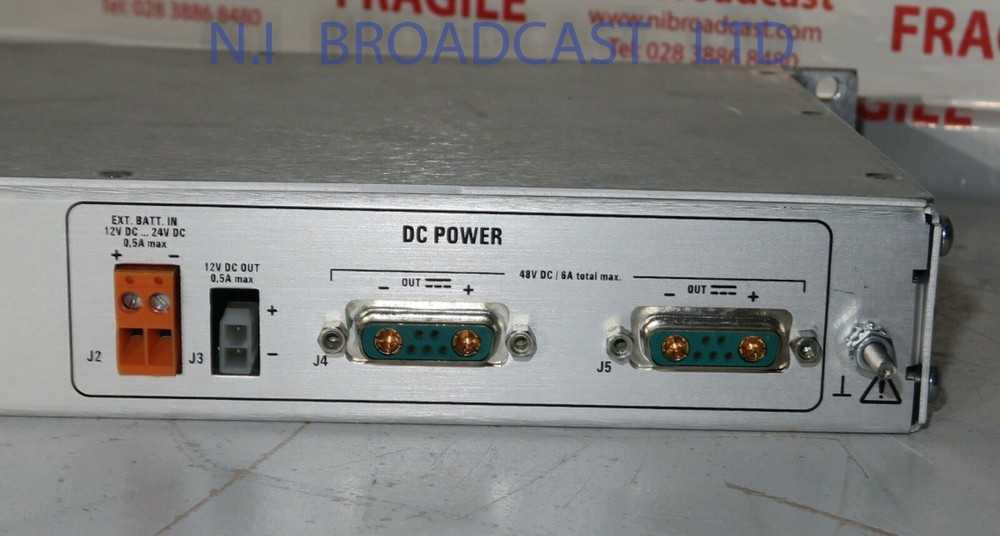 Grass Valley kayak DD power supply for control panel etc