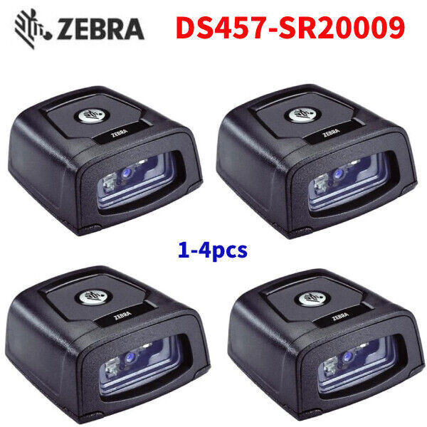 1-4PCS Zebra DS457-SR20009 1D/2D Fixed Mount Reader Barcode Scanner w/USB Cable