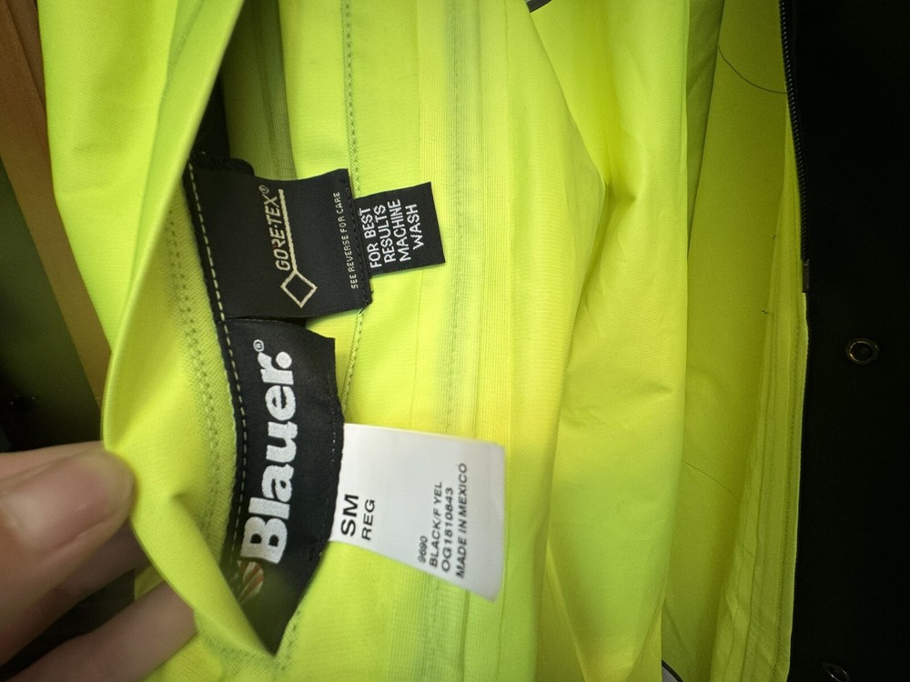 Blauer Techlite Reversible Long Rain Jacket