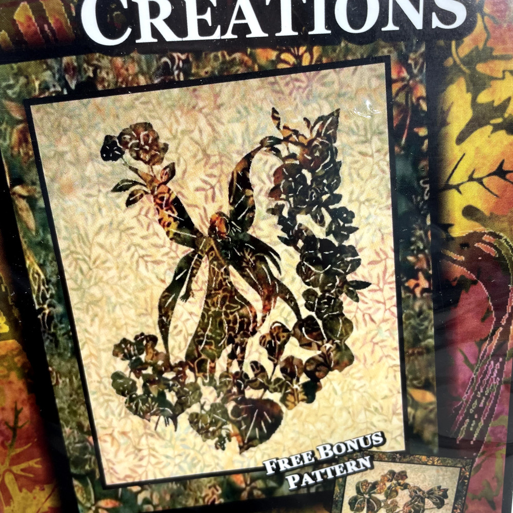 Fairies " Meghan " Quilt Pattern Plus Bonus Pattern by Willow Bend Creations New