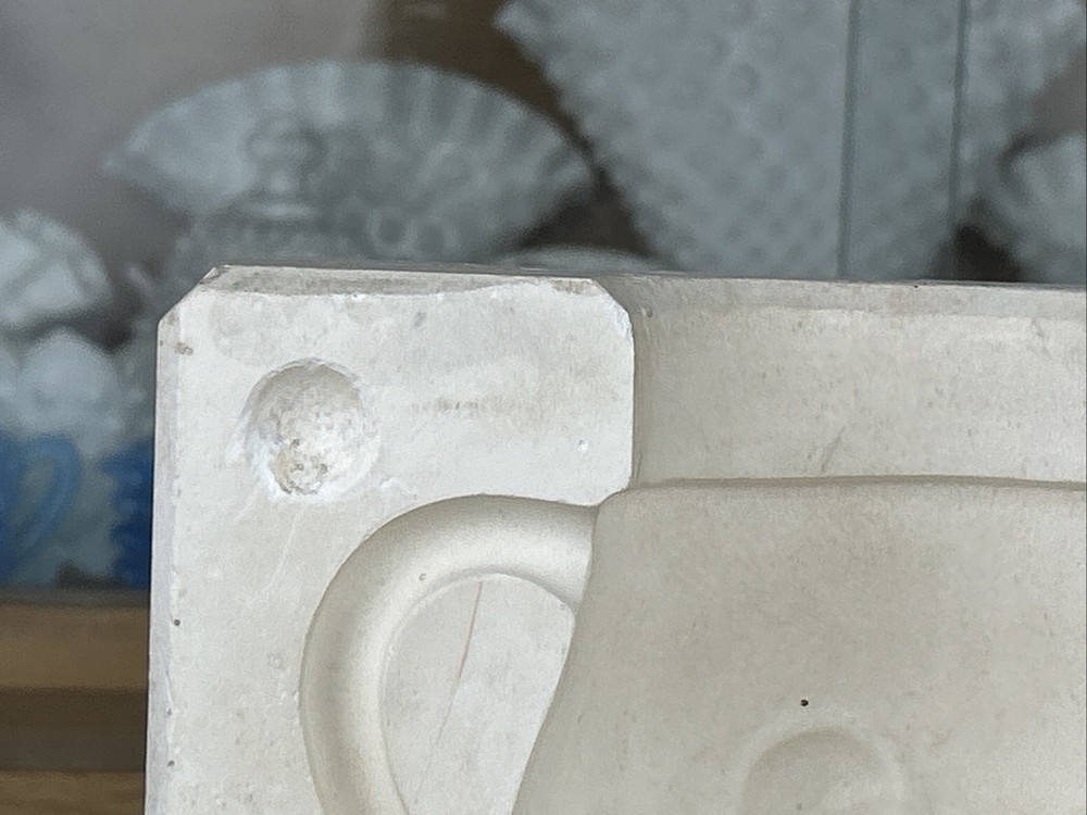 Ceramic Slip Casting mold “mushroom Pour”