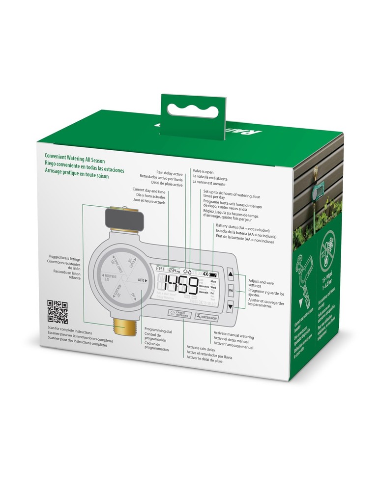 1ZEHTMRP Premium Professional Grade Electronic Digital Hose End Timer/Control...