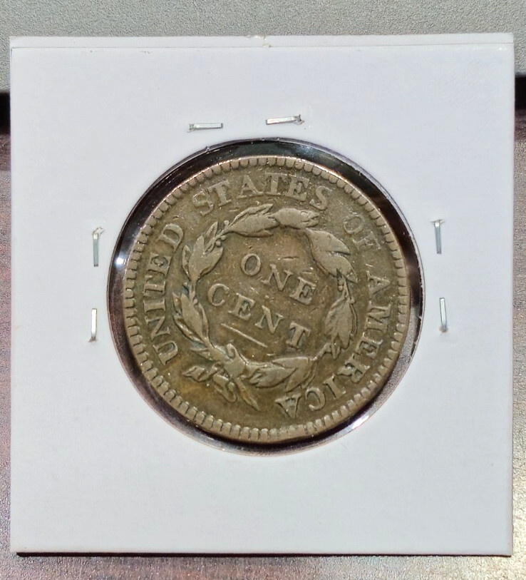 1816 Coronet Head Large Cent - N-3 Var. - Higher Grade - Slight Rotation