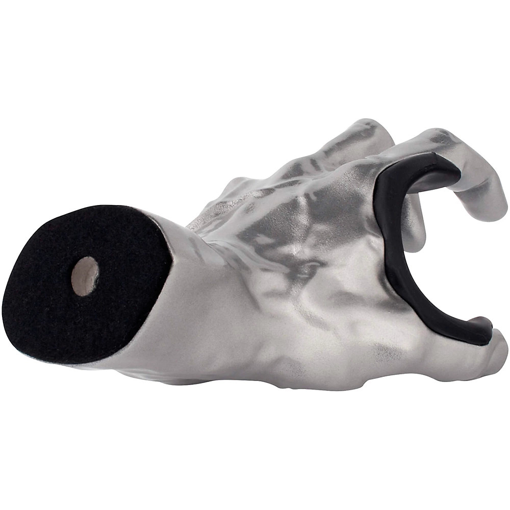 Grip Studios Classic Grip Guitar Wall Hanger Metallic Silver
