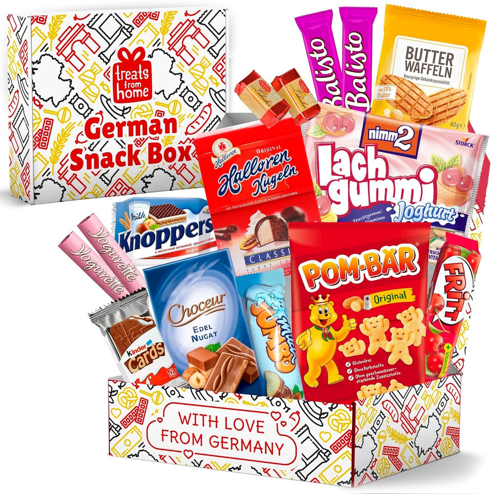 German Snack Box – Authentic German Chocolate & Snacks from Germany - Internatio