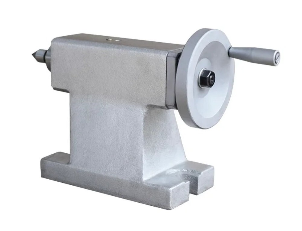 MT2 Center Height 110mm 125mm CNC Manual Tailstock Replaceable Ejector