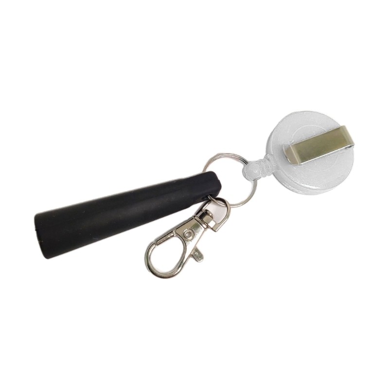 Convenient Silicone Pen with Stretchable Pull Chain for Drawing Enthusiasts