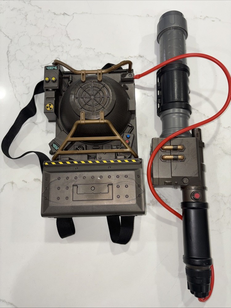 Mattel 2016 GHOSTBUSTERS Proton Pack Backpack Projector Cosplay Tested