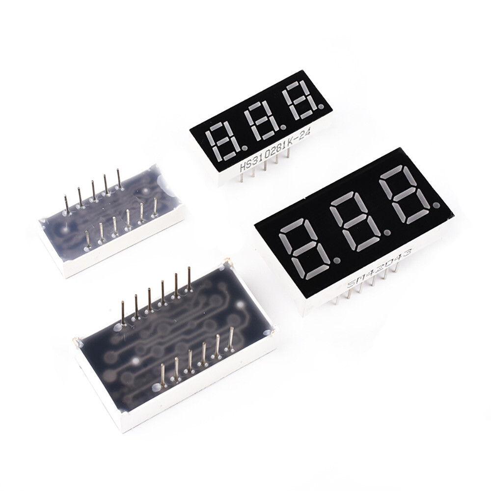 0.28/0.36/0.4/0.56/0.8" Red led Display 7 Segment Common Cathode/Anode 1-4 Bit