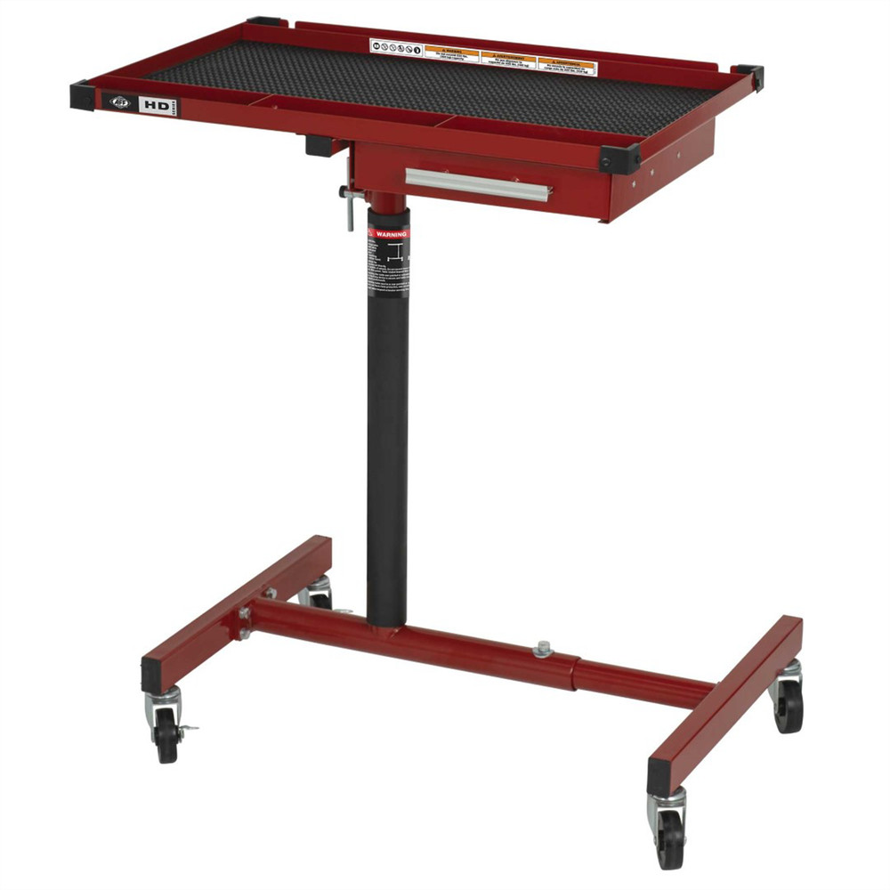 American Forge & Foundry Adjustable Mobile Work Table - 220 lbs Capacity 3998