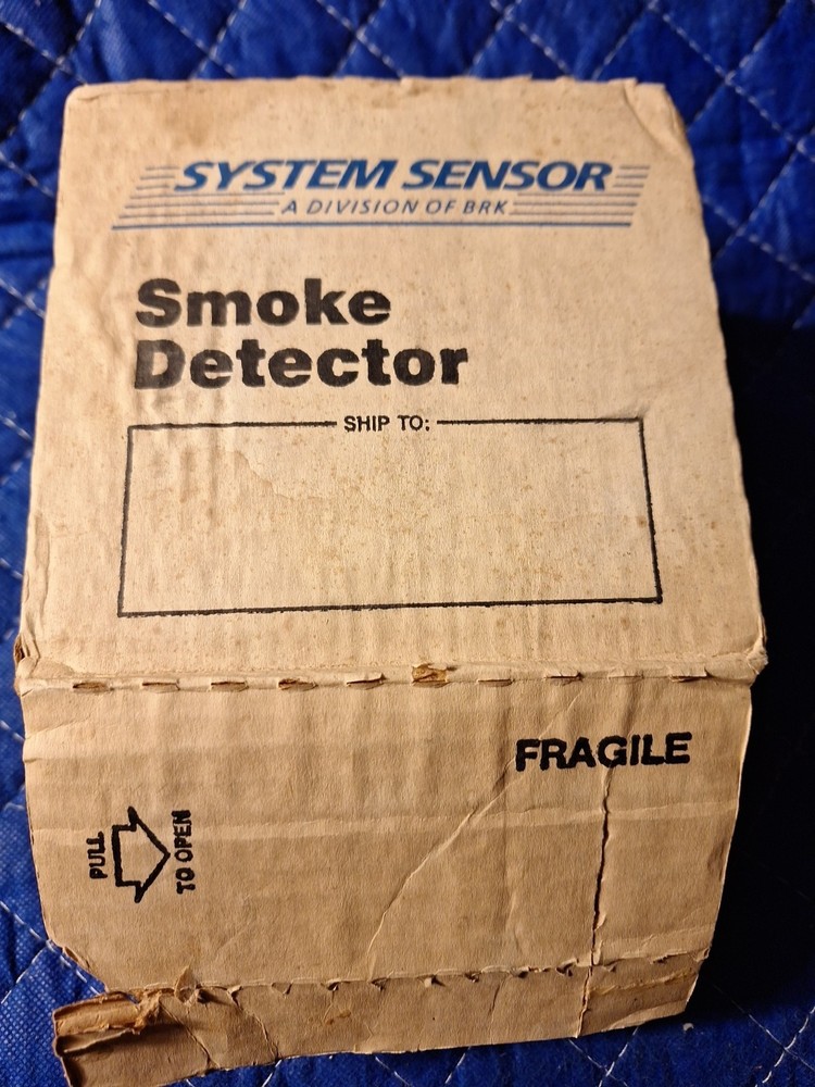New System Sensor/BRK 1851B Smoke Detector