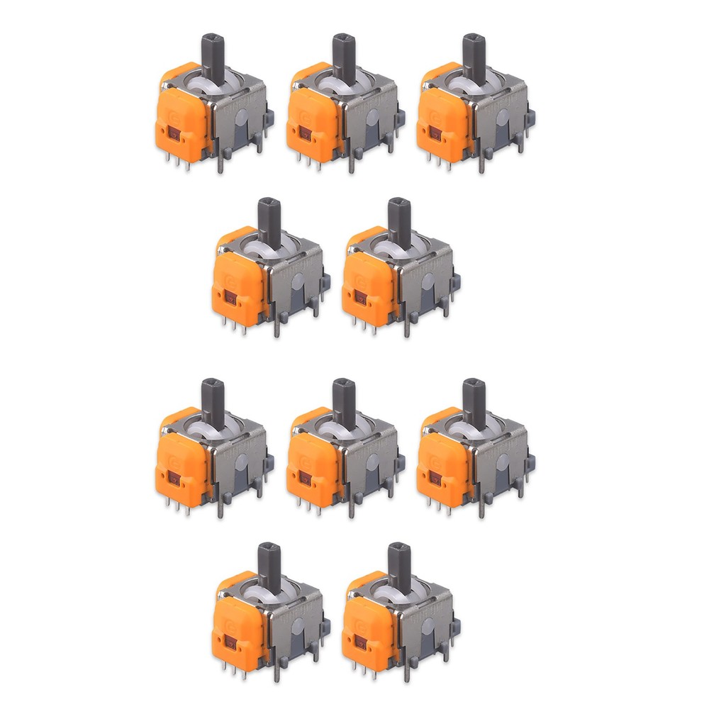 10Pcs 3D Hall Effect Joystick Module Replacement For PS5 Dualsense Controller