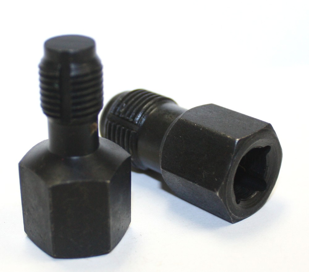 2pc Thread Chaser M8 M12 For Oxygen Sensor / Spark Plug Hole Threader Chasing