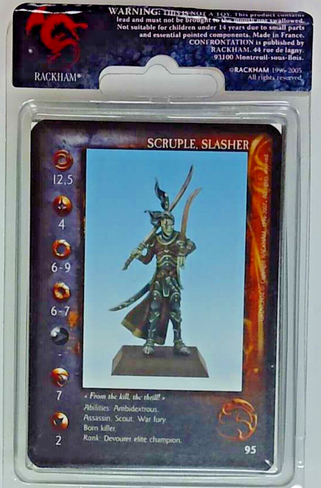 RACKHAM Confrontation: Scruple, Slasher DVCH04