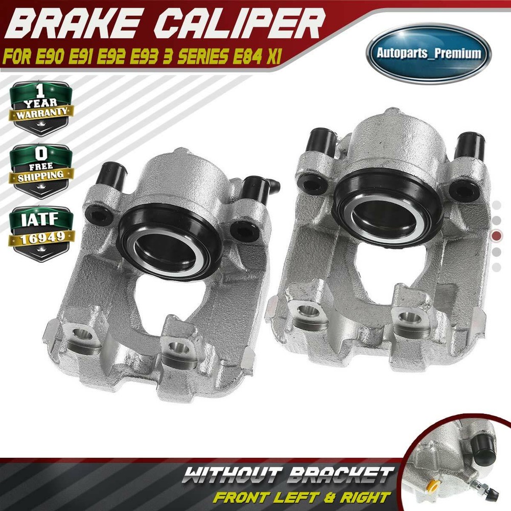 2x Brake Caliper for BMW E84 E90 E91 E92 E93 X1 323i 325i 328 Front Left & Right