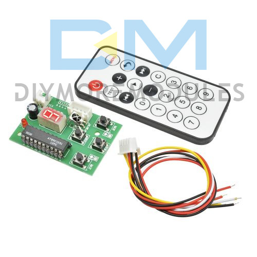 Stepper Motor Driver Controller Board Speed Adjustable with Remote Control RC