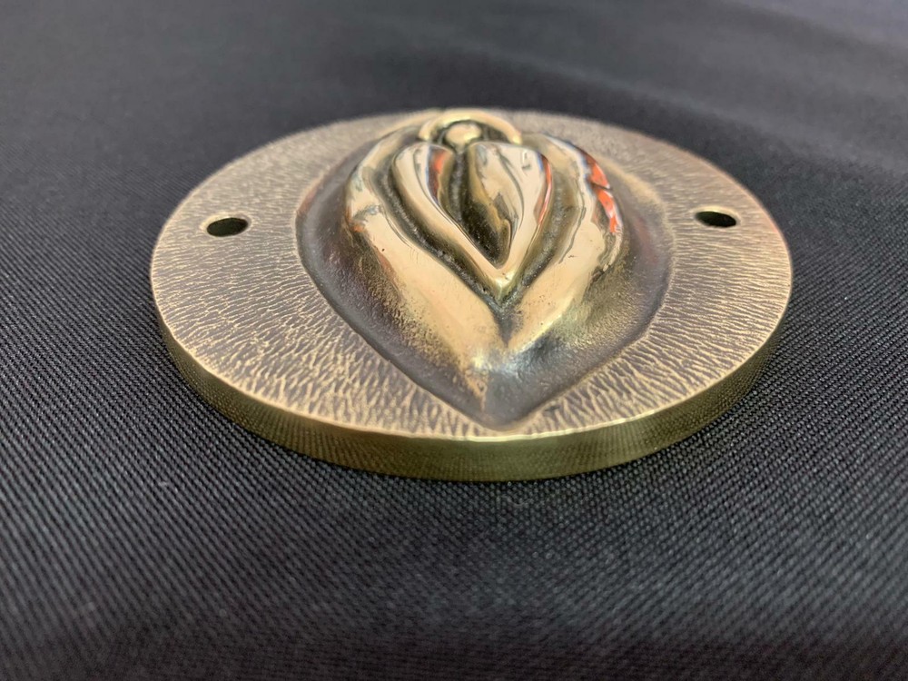 Harley-Davidson SHOVELHEAD, EVOLUTION,Sportster point cover, SOLID BRASS