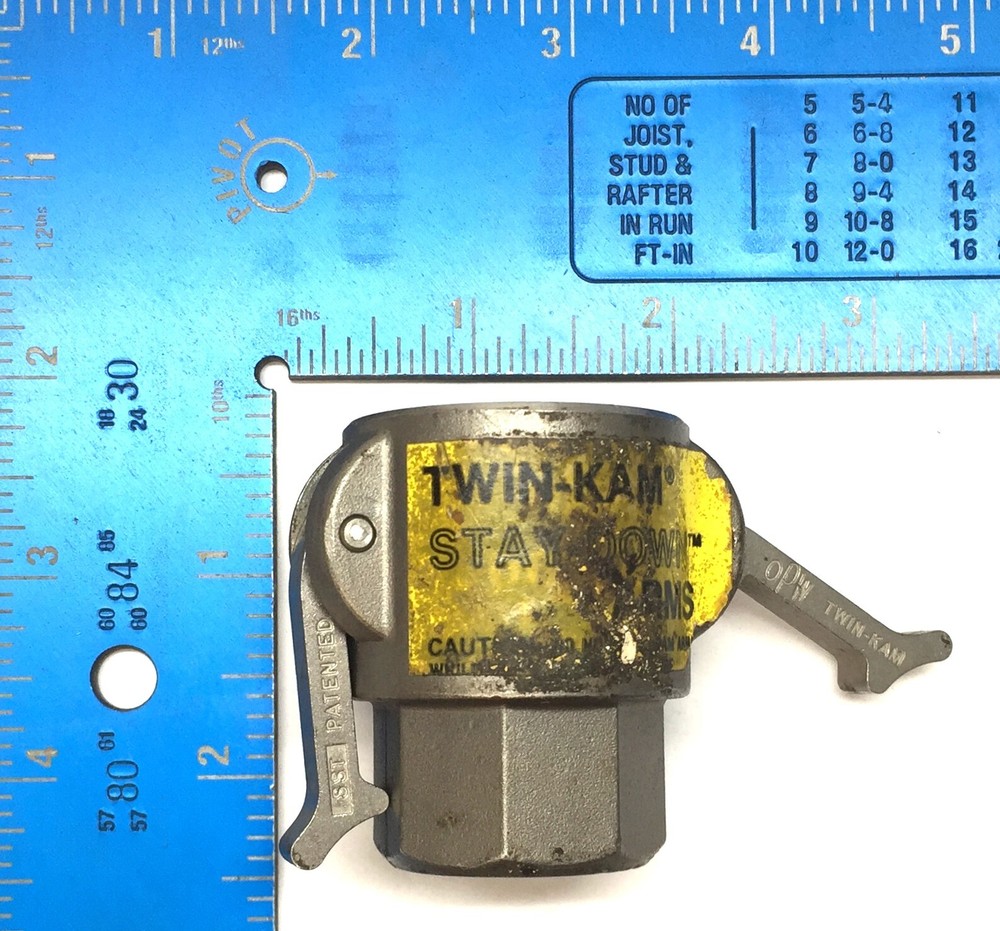 Kamlok 3/4" SST Coupler 633-D NOS