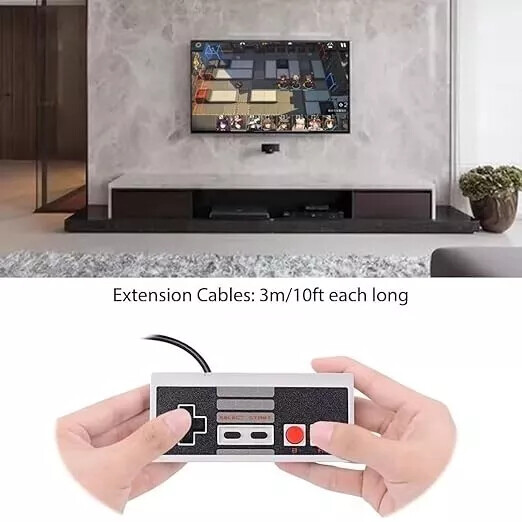 For Nintendo NES Mini Classic Edition Console Video Game Wired Controller Remote