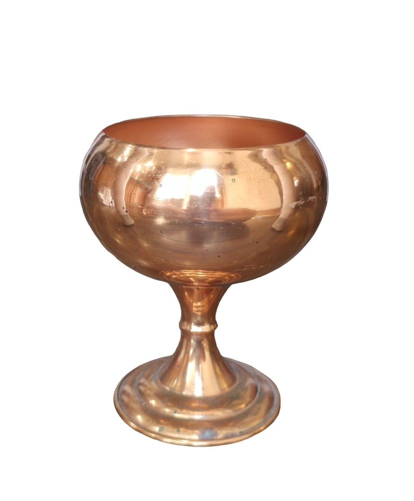 Copper Goblet Vase Cup