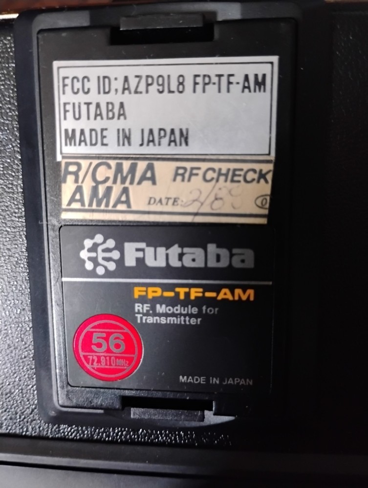 FUTABA FG SERIES 6 Channel Radio System