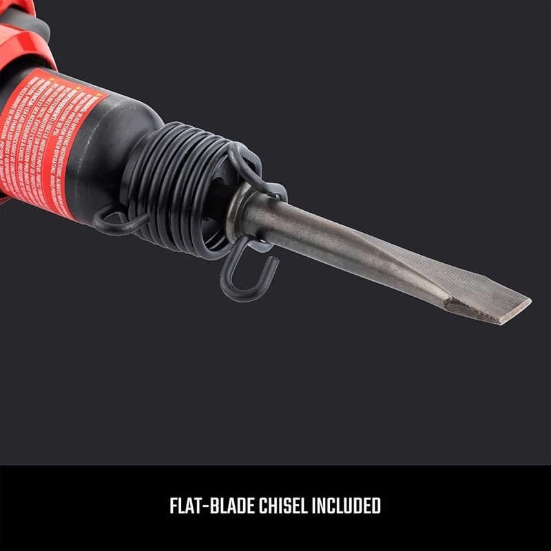 Air Hammer Pneumatic Tool 2800 BPM W/ Chisel Demolition Precision Control New