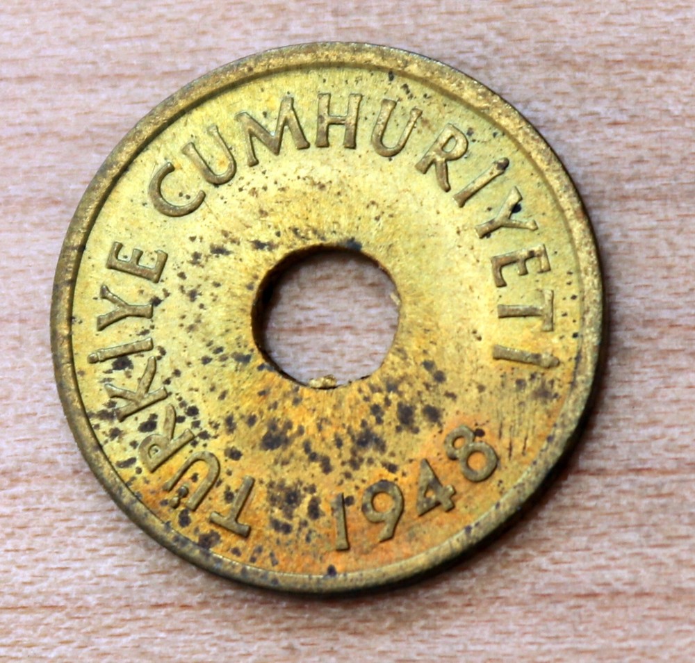 1948 Turkey 1 Kurus