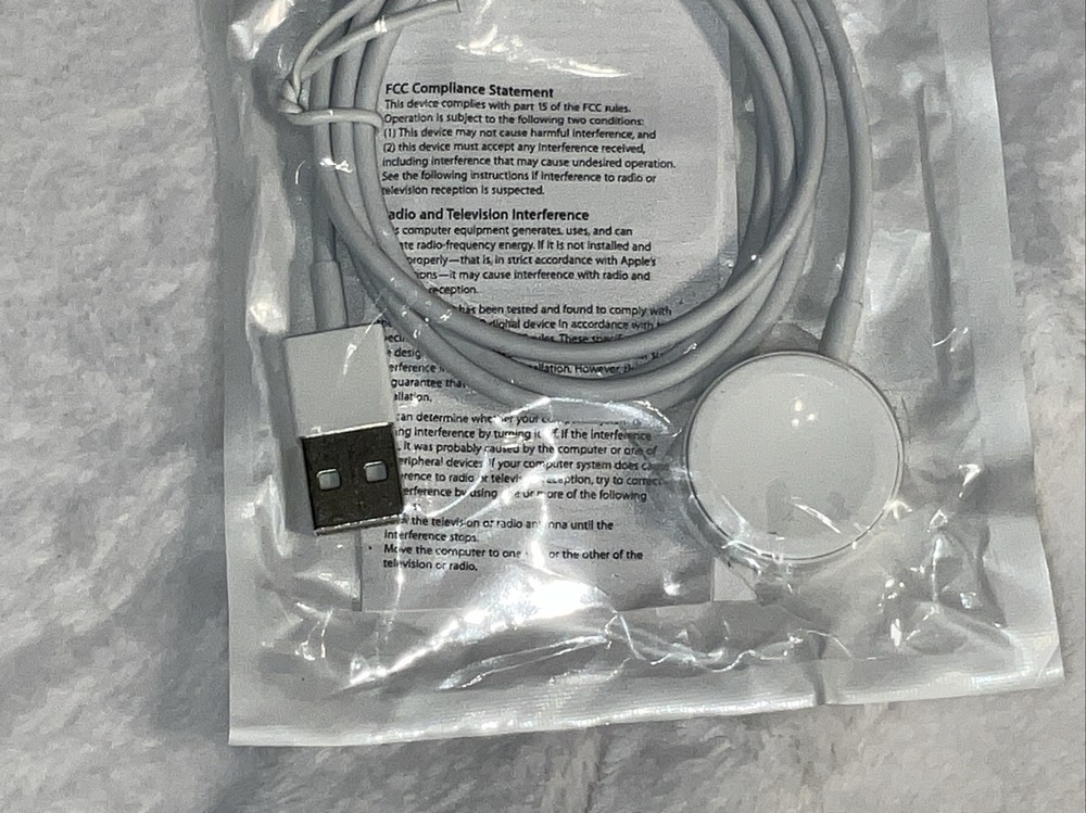 Watch Magnetic Charging Cable For Apple - White New