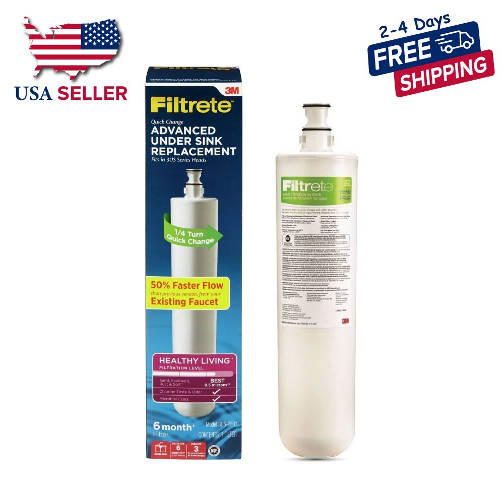 3M Filtrete Quick Change Advanced Under Sink Replacement Model 3US-PF01