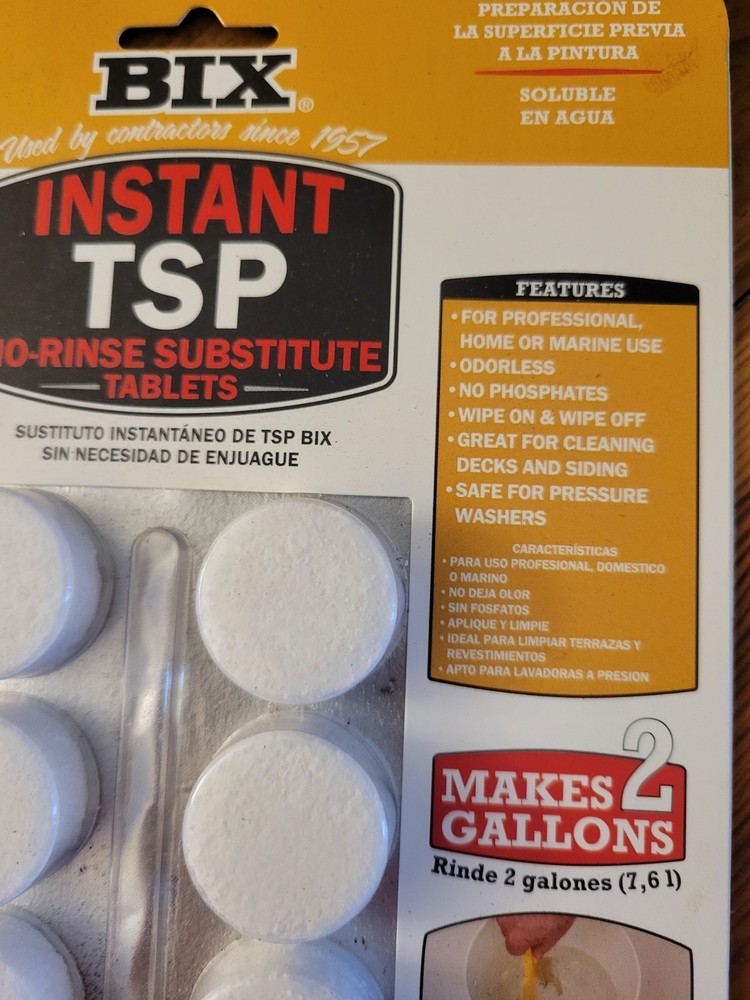 Vintage Bix Instant TSP Tablets NOS