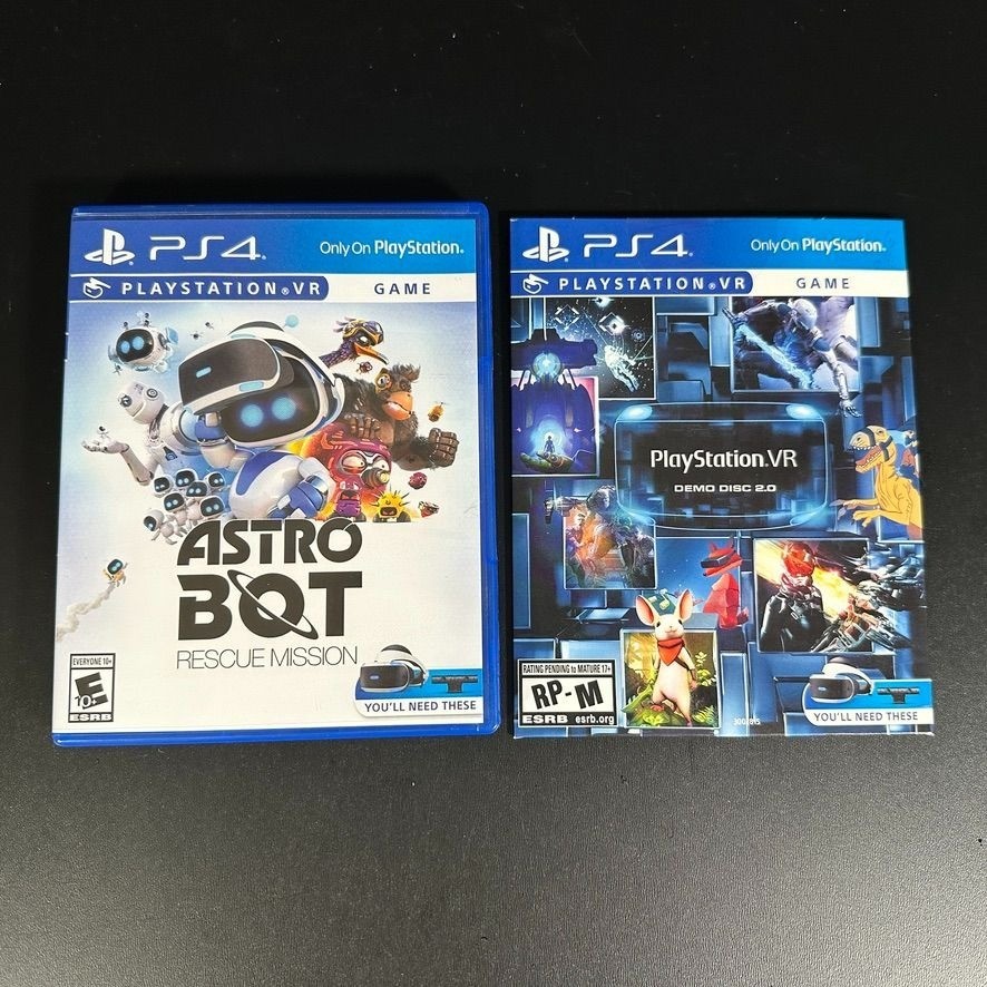 Playstation 4 VR Bundle PSVR Headset Motion Controller Processor Astro Bot Game