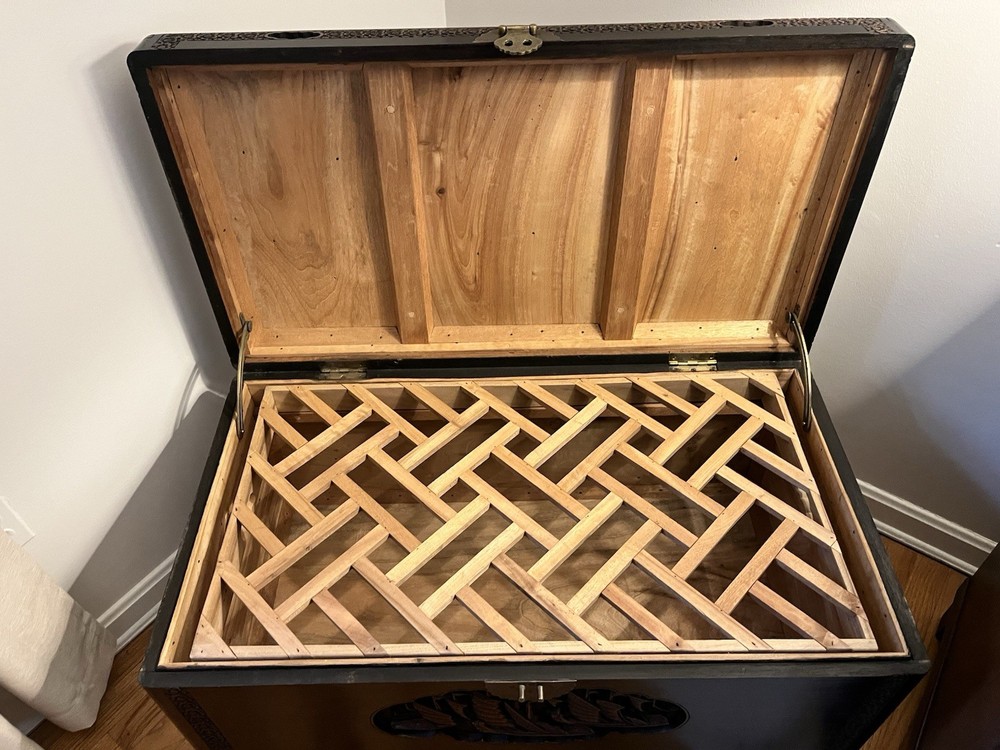 Antique Japanese Trunk