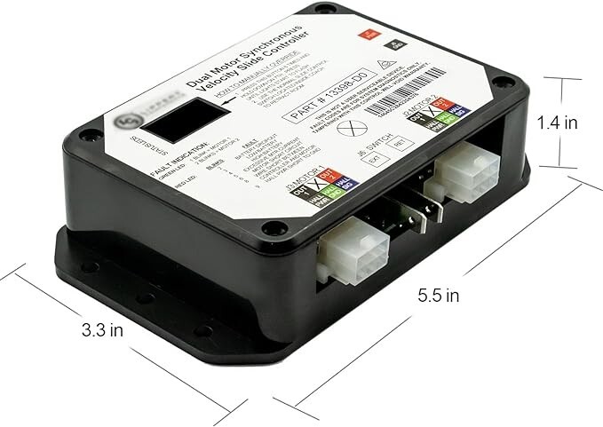 13398-D0 Dual Synchronized Speed Slide Controller, Compatible with Lippert on RV