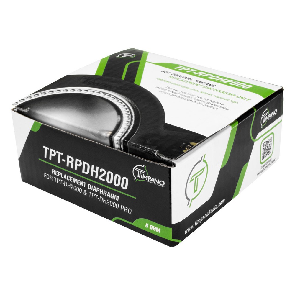 1x Timpano TPT-RPDH2000 Original AUTHENTIC Replacement Diaphragm for TPT-DH2000