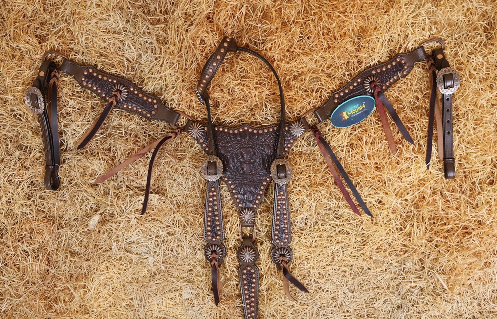 Headstall & Breast Collar Tack Set for Horse