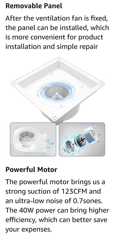 Powereng Household Exhaust Fan