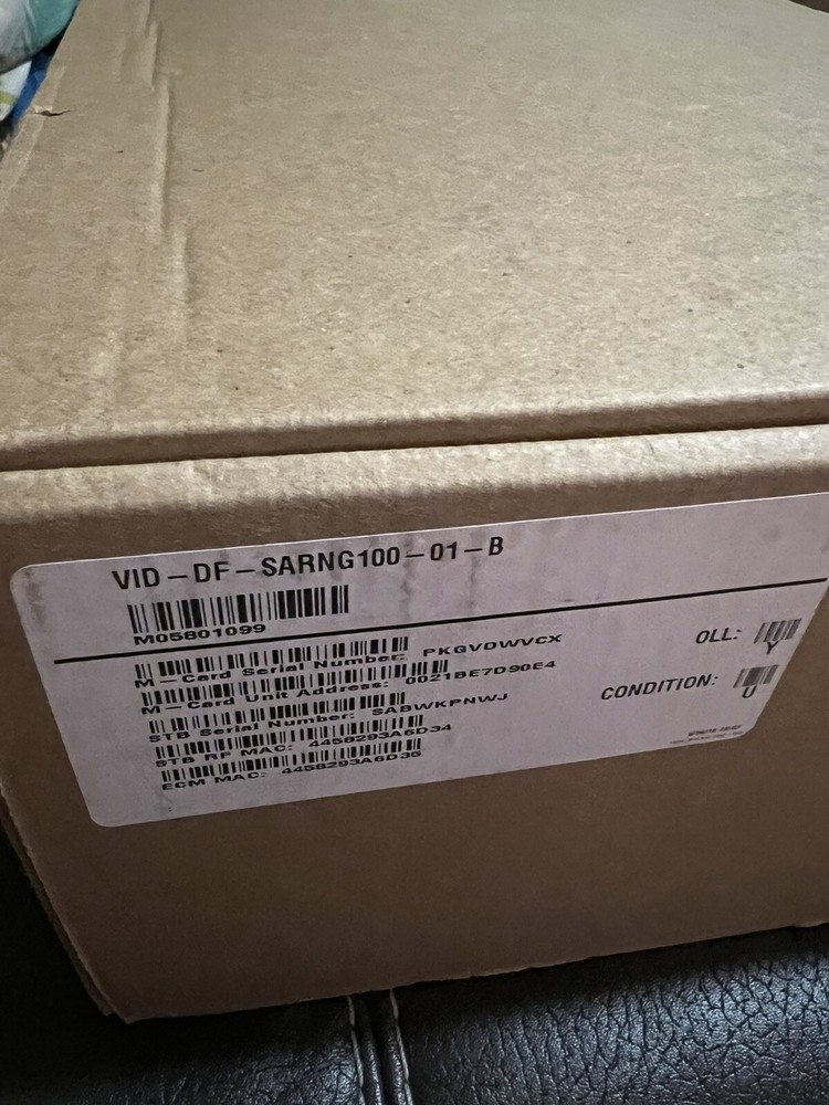 Comcast Xfinity CABLE TV BOX Cisco RNG100  , Please Read