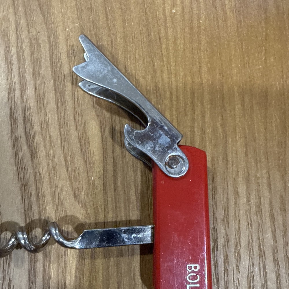 Pair vintage bottle opener corkscrew from Italy